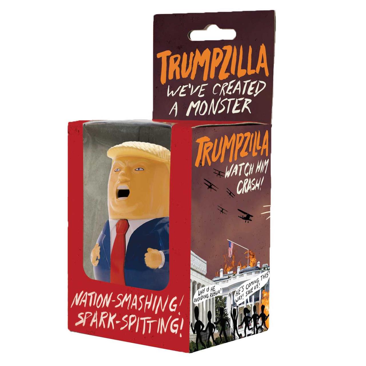 trumpzilla wind up toy